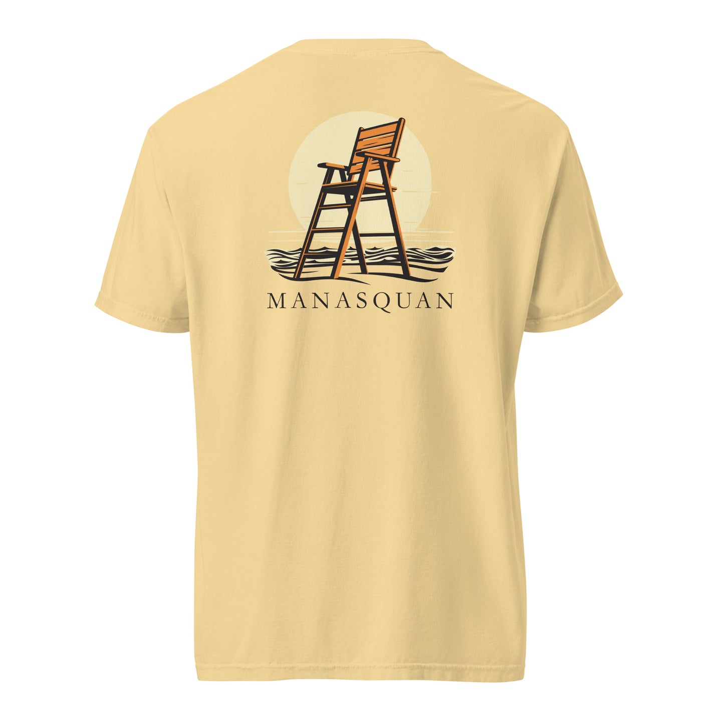 Manasquan Unisex garment-dyed heavyweight t-shirt