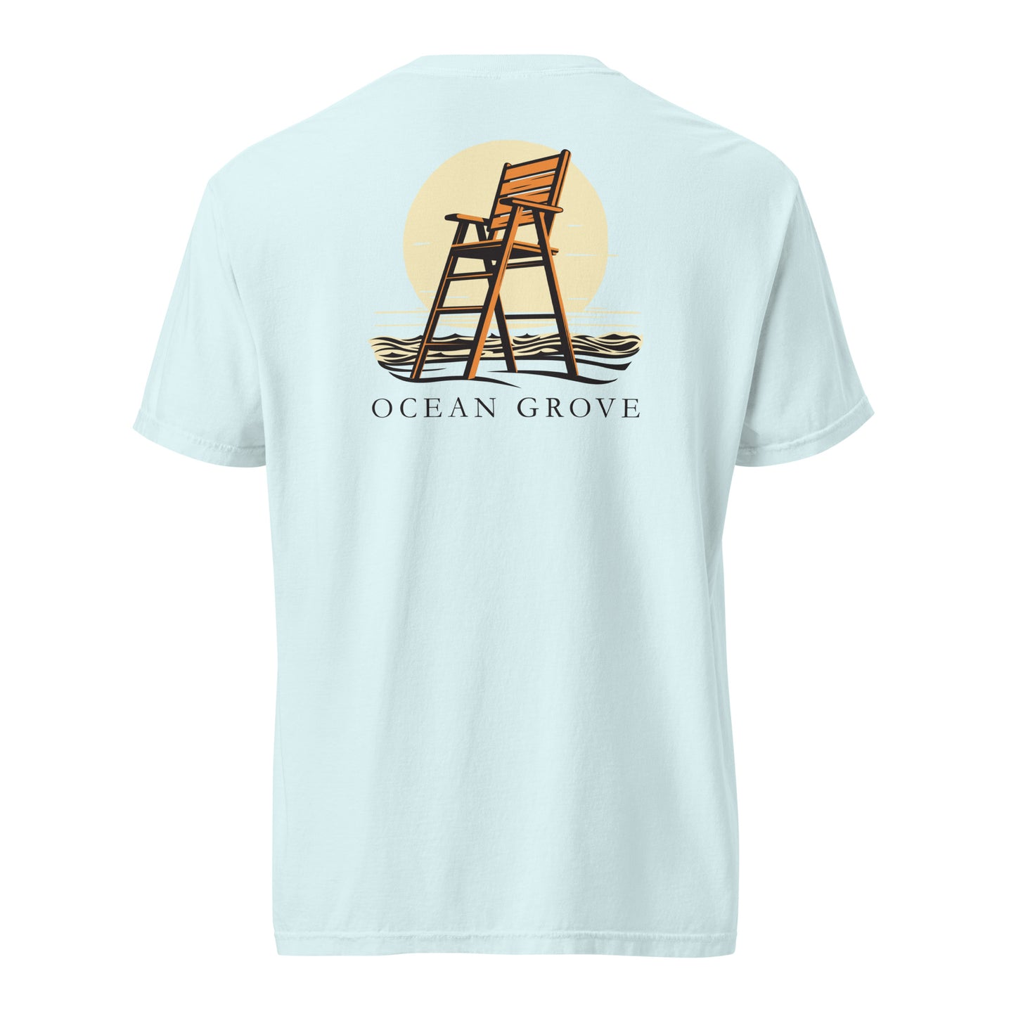 Ocean Grove Unisex garment-dyed heavyweight t-shirt