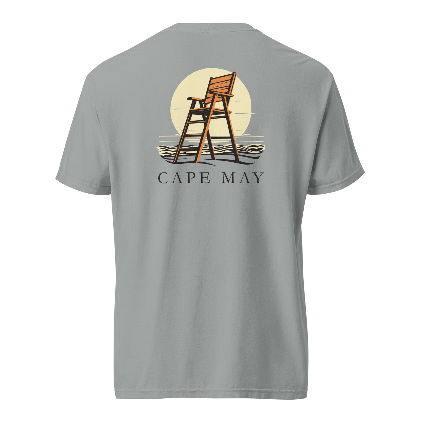 Cape May Unisex garment-dyed heavyweight t-shirt