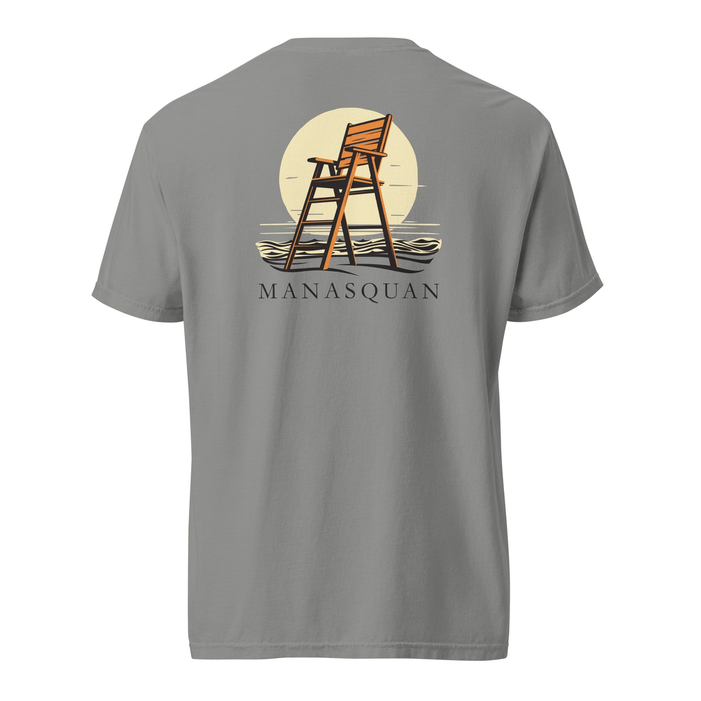 Manasquan Unisex garment-dyed heavyweight t-shirt