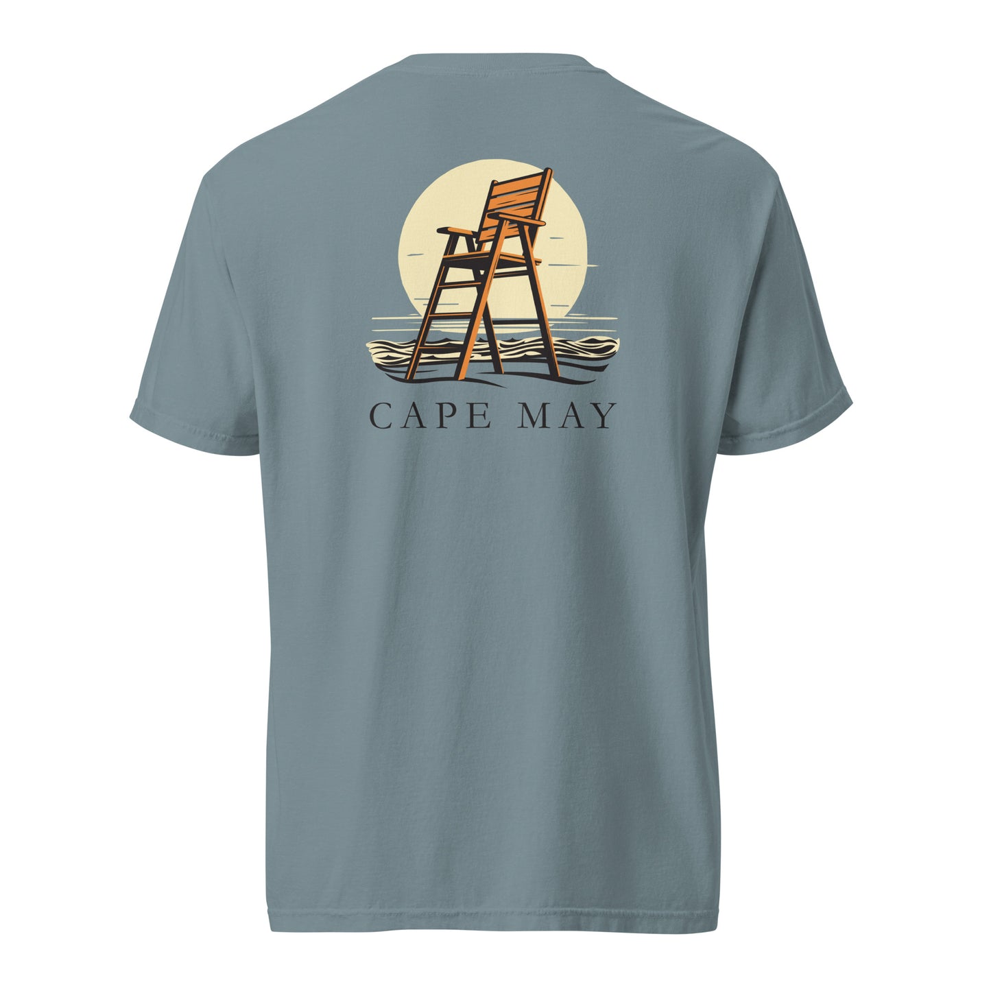 Cape May Unisex garment-dyed heavyweight t-shirt