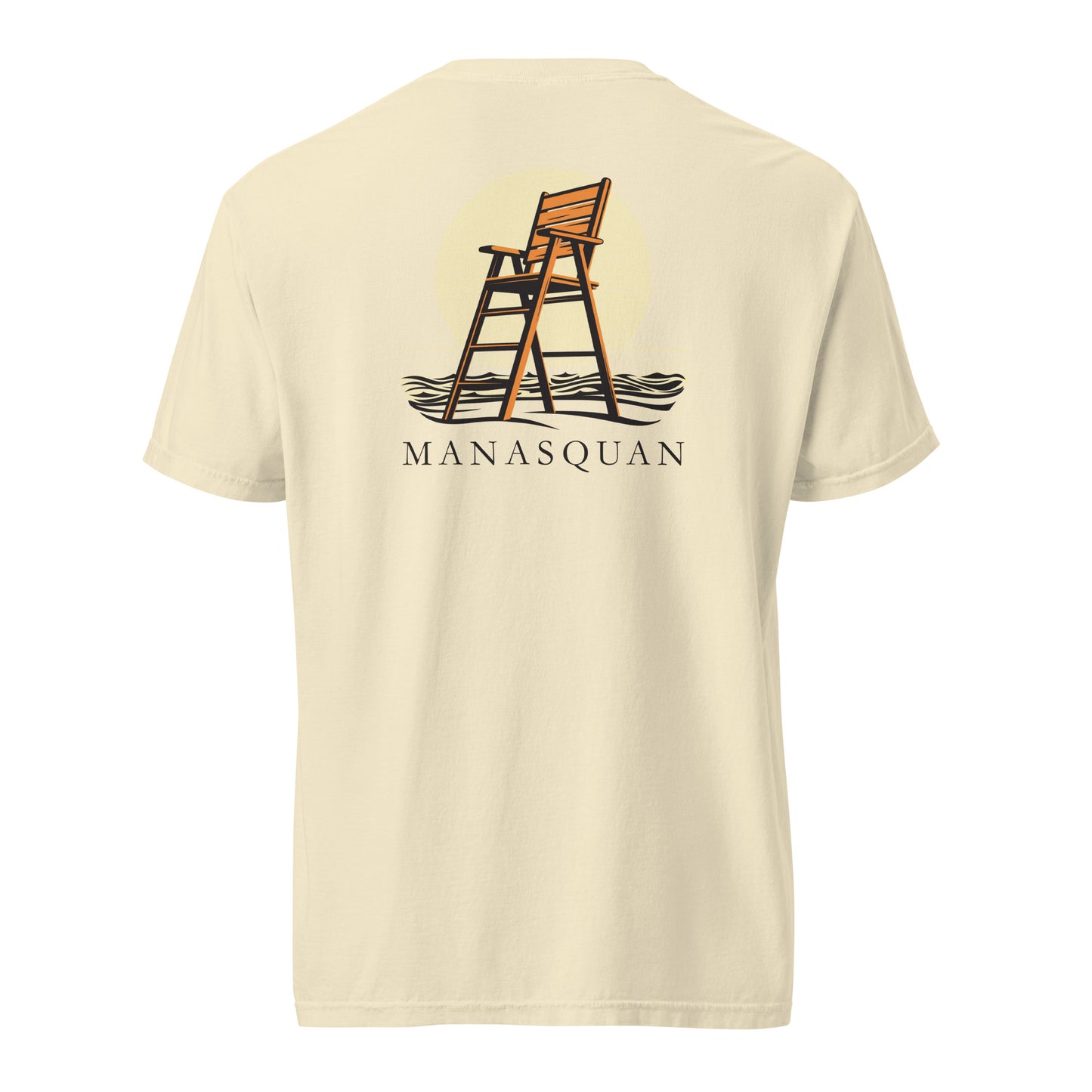 Manasquan Unisex garment-dyed heavyweight t-shirt
