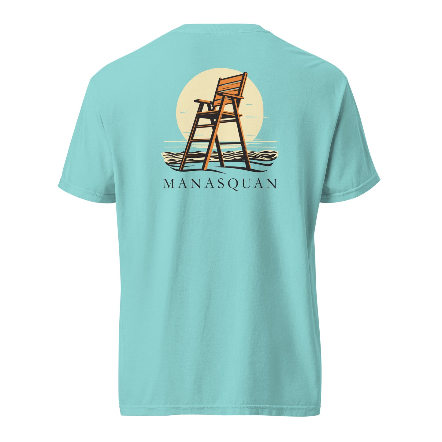 Manasquan Unisex garment-dyed heavyweight t-shirt