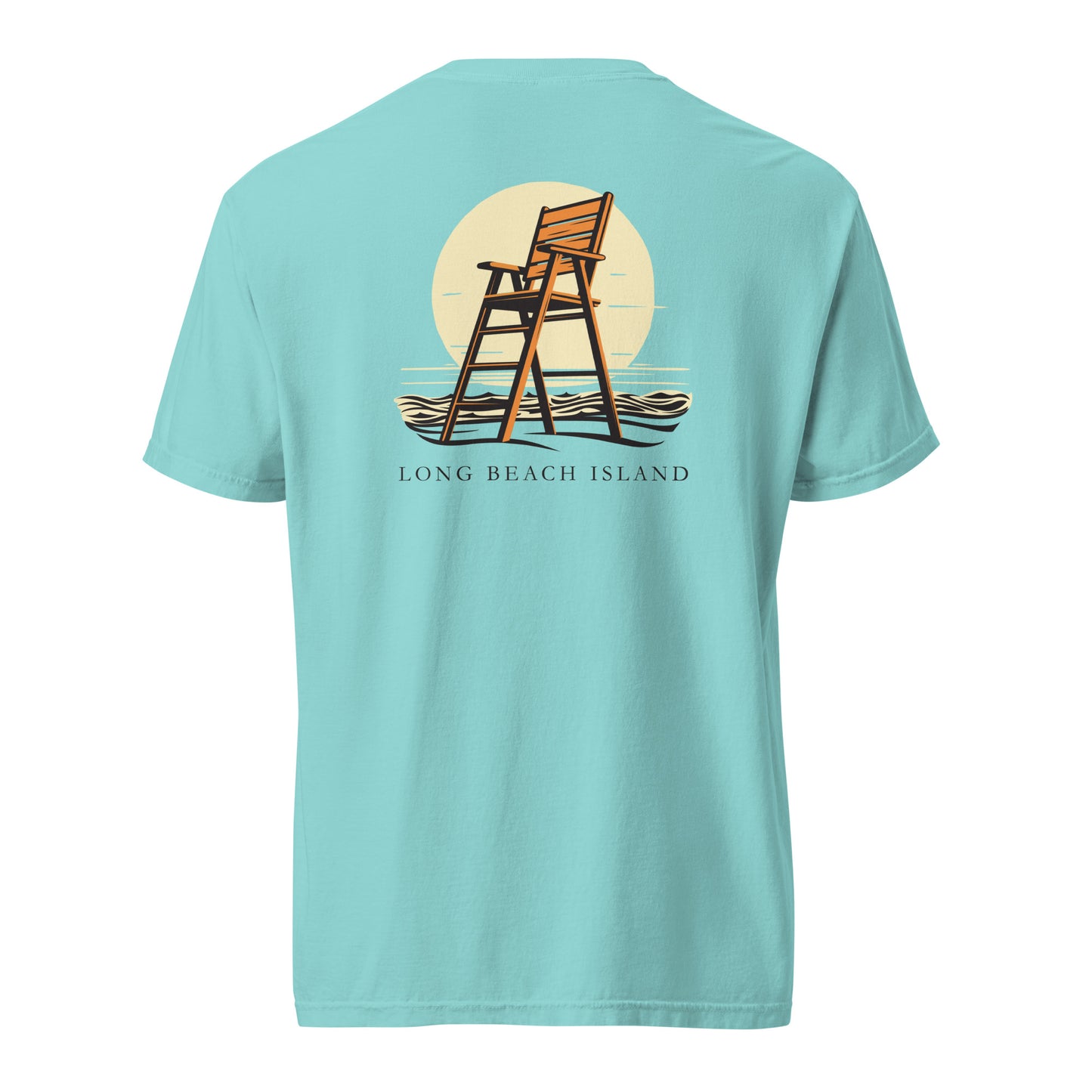Long Beach Island Unisex garment-dyed heavyweight t-shirt