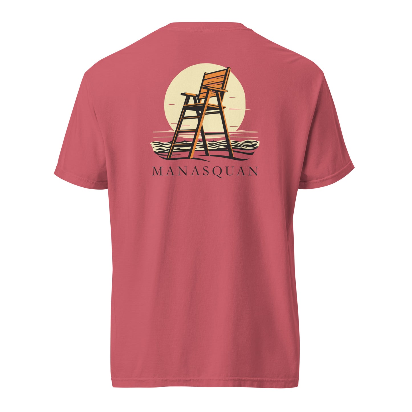 Manasquan Unisex garment-dyed heavyweight t-shirt