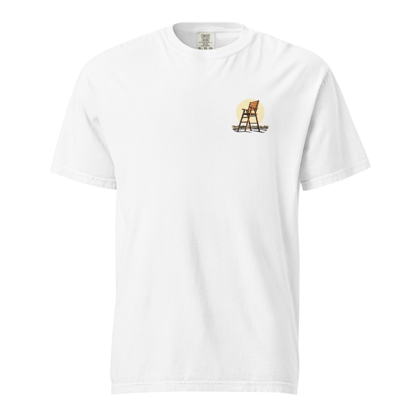 Long Beach Island Unisex garment-dyed heavyweight t-shirt