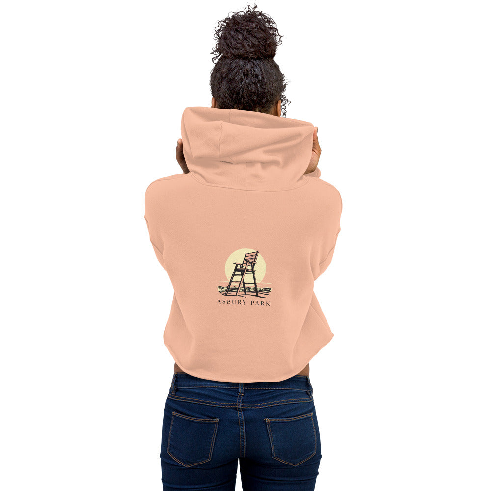 Asbury Park Crop Hoodie