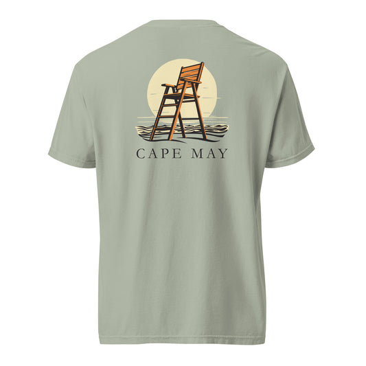 Cape May Unisex garment-dyed heavyweight t-shirt