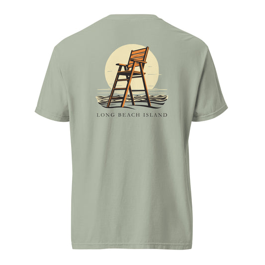 Long Beach Island Unisex garment-dyed heavyweight t-shirt